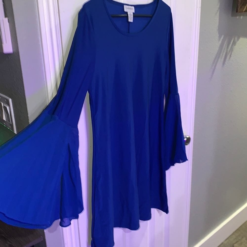 Cobalt blue dress